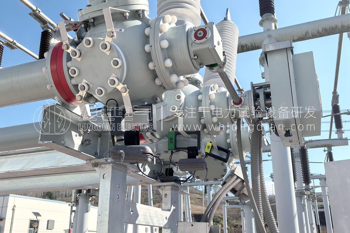 無(wú)線雙端接地GIS試驗(yàn)